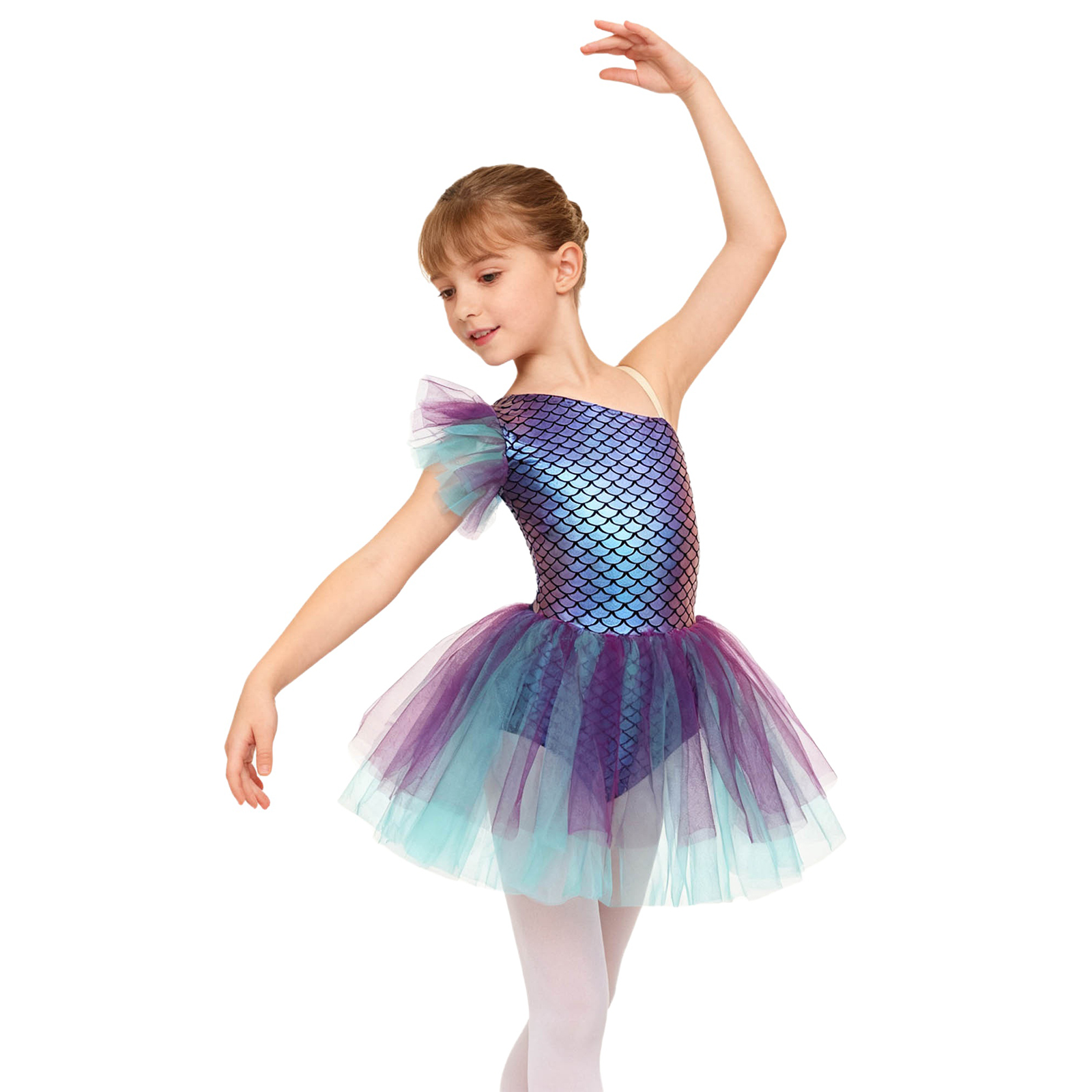 Kids Fish Scales Princess Gymn - Briar Cosplay Prop incelemesi ve fiyatı