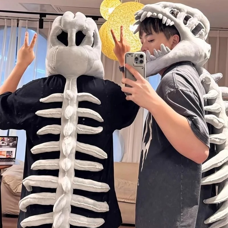 Creative Fishbone Shaped Plush - Fishbones Cosplay Prop incelemesi ve fiyatı