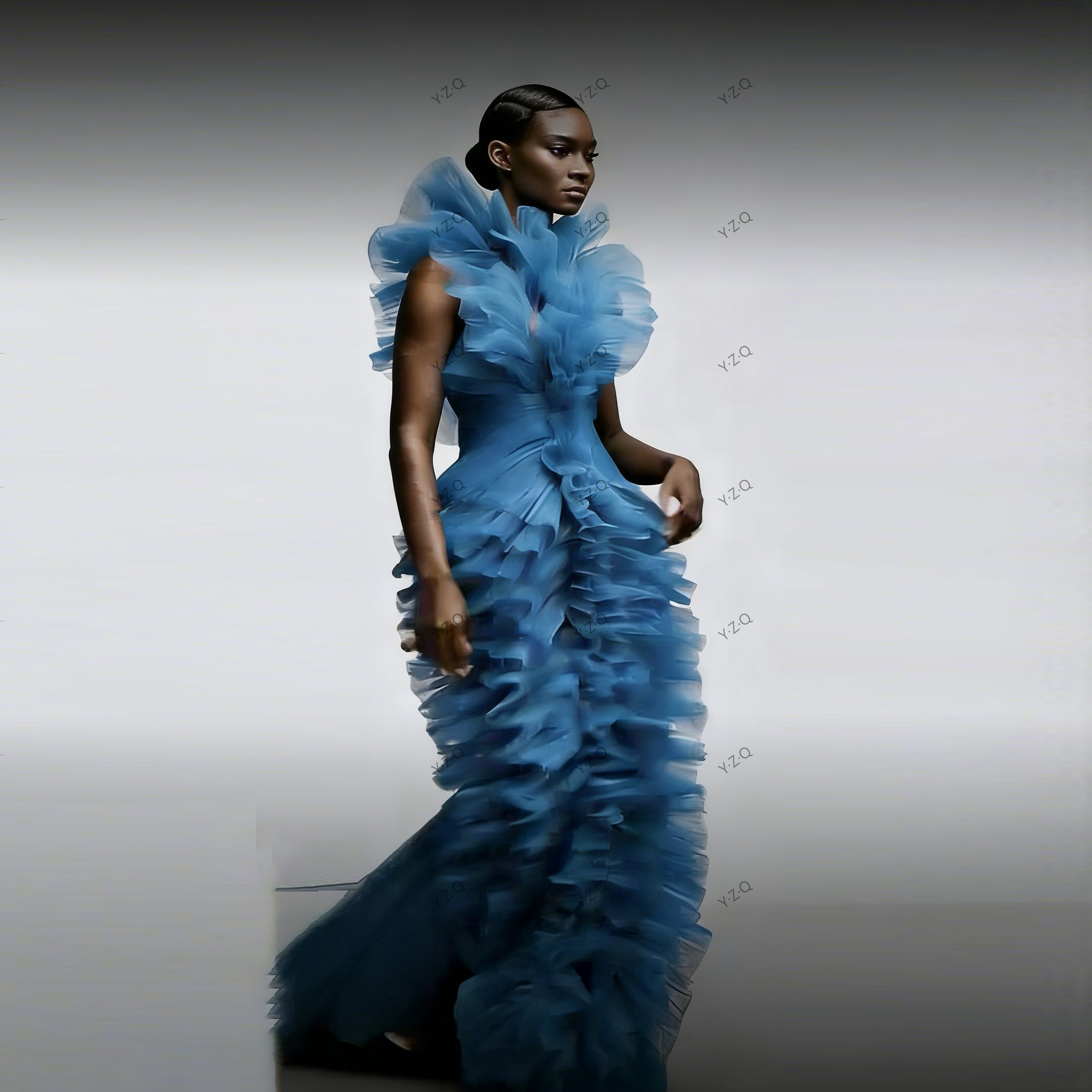 Dreamlike Blue Dresses Layered - Briar Cosplay Prop incelemesi ve fiyatı