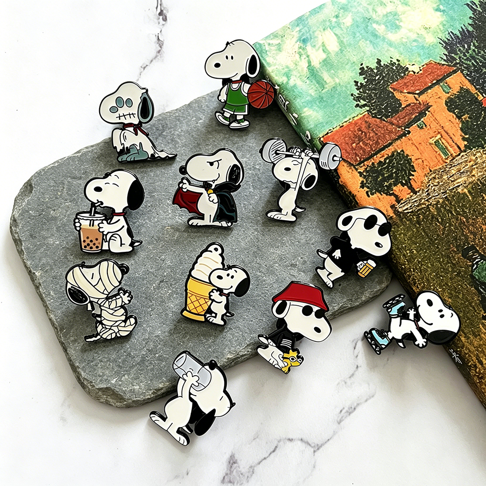 8/10/11pcs Puppy Dog Enamel Pi - Cosplay Prop Bag incelemesi ve fiyatı