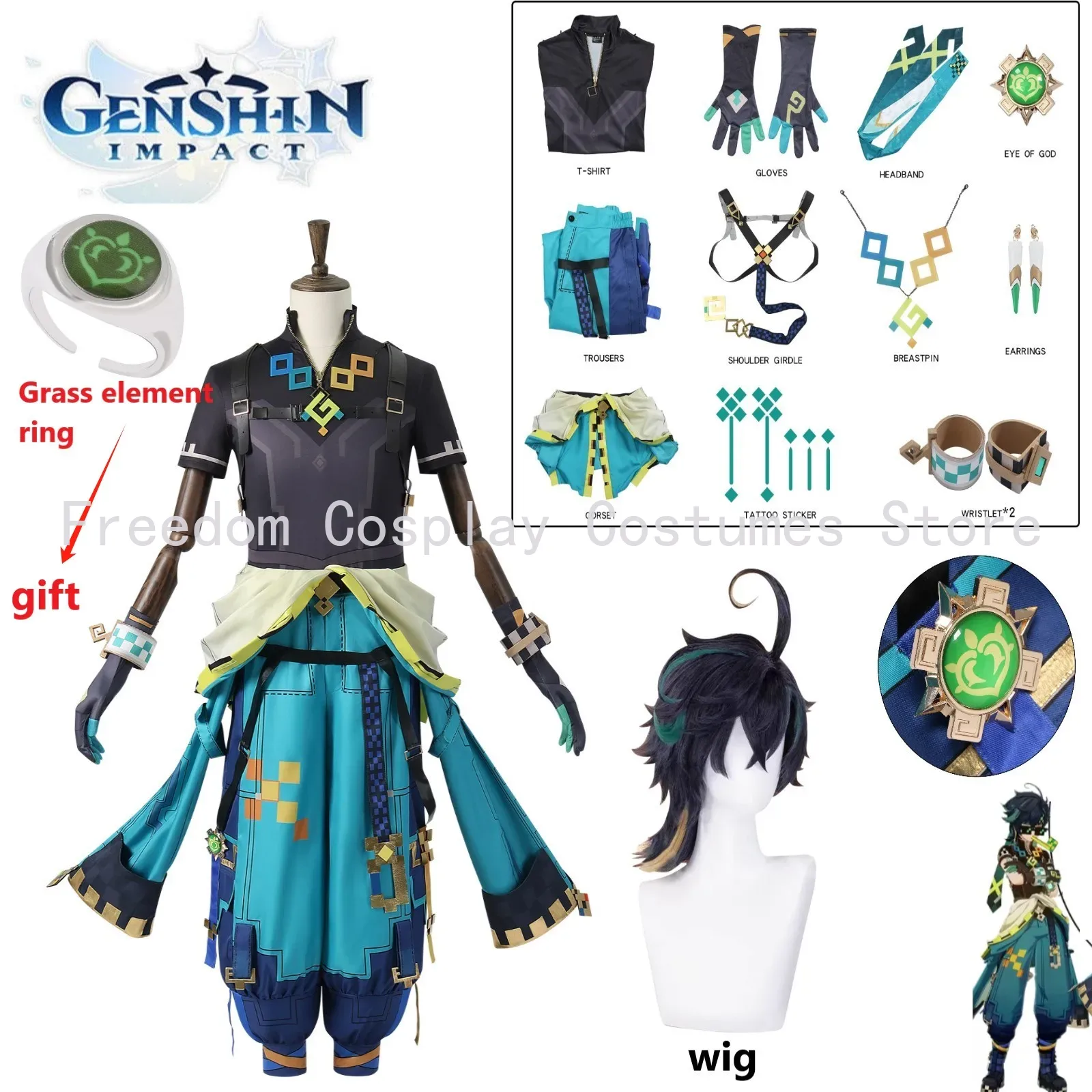 Game Genshin Impact Kinich Cos - Prop For Cosplay incelemesi ve fiyatı