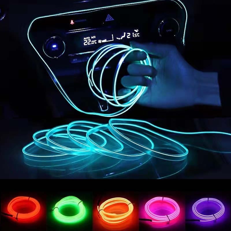 10m/3m/5m Neon LED Car Interio - Led El Wire incelemesi ve fiyatı