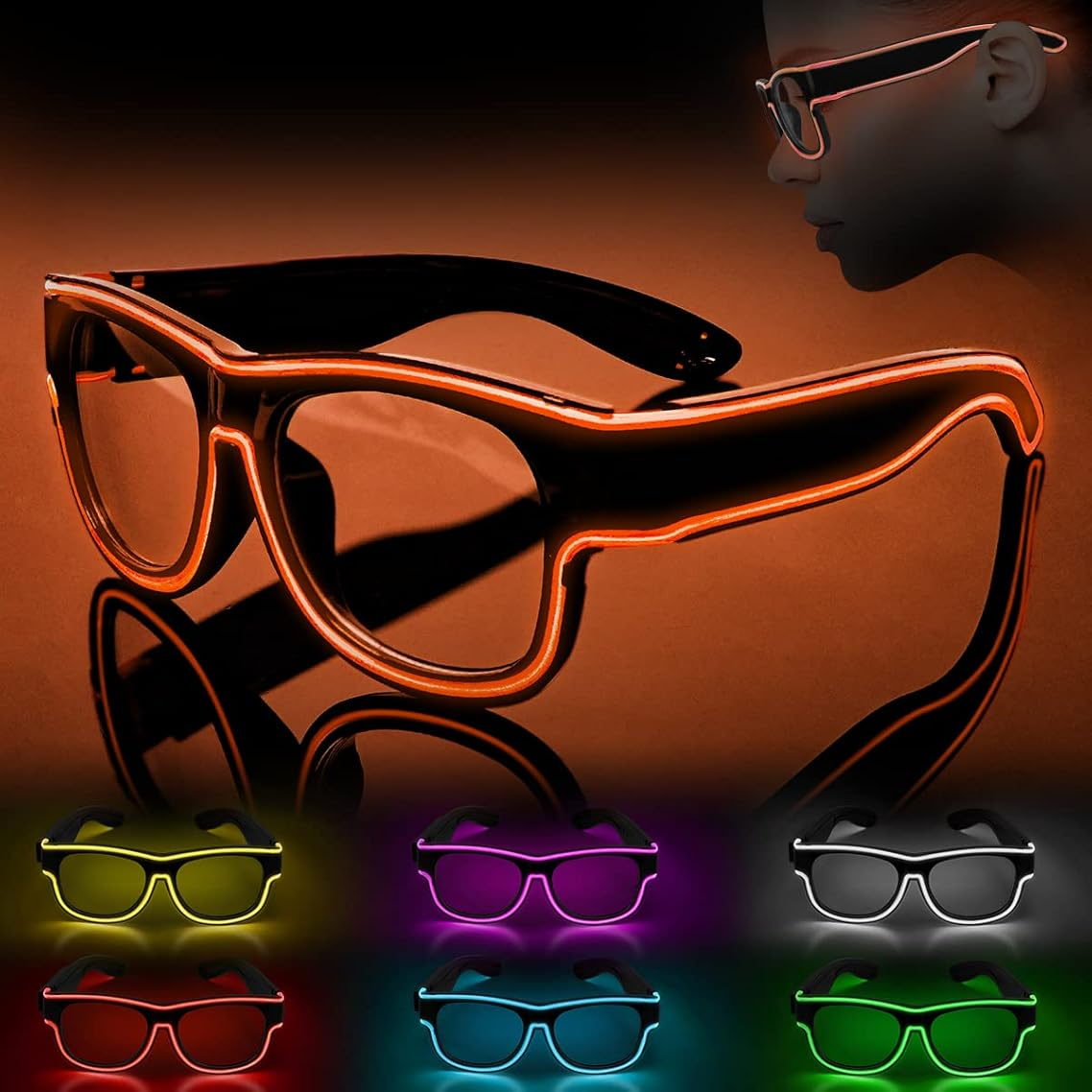 Neon LED Glowing Sunglasses Co - Led El Wire incelemesi ve fiyatı