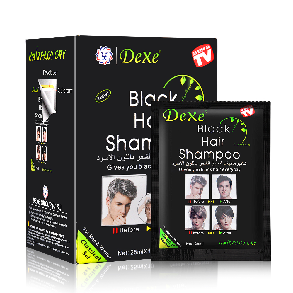 250ML Black Hair Shampoo For M - Hair Spray Color incelemesi ve fiyatı