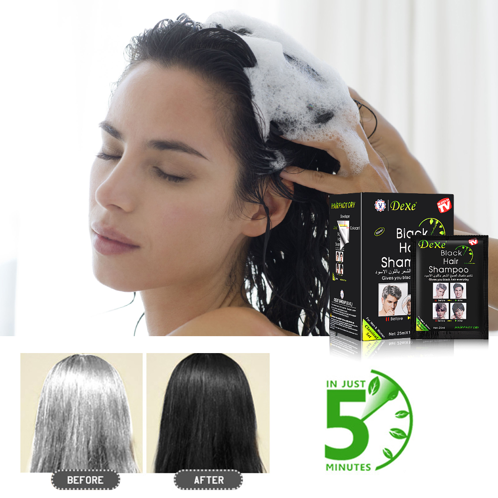 250ML Black Hair Shampoo For M - Hair Spray Color incelemesi ve fiyatı
