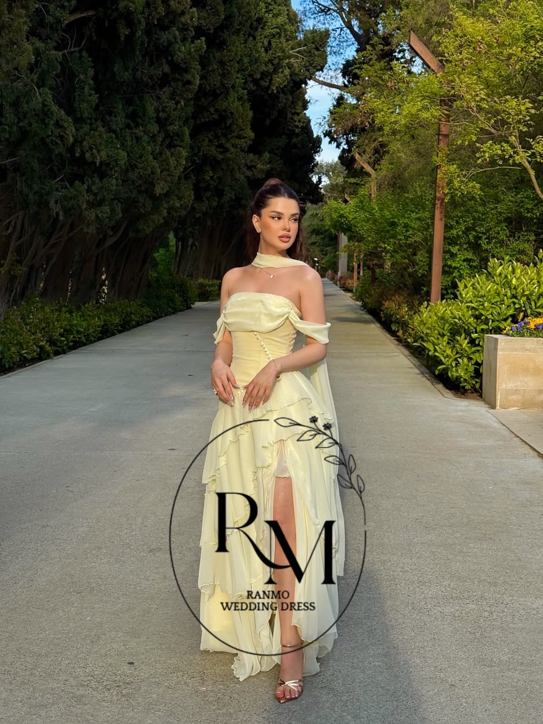 Ranmo Prom Gown Yellow Straple - Briar Cosplay Prop incelemesi ve fiyatı