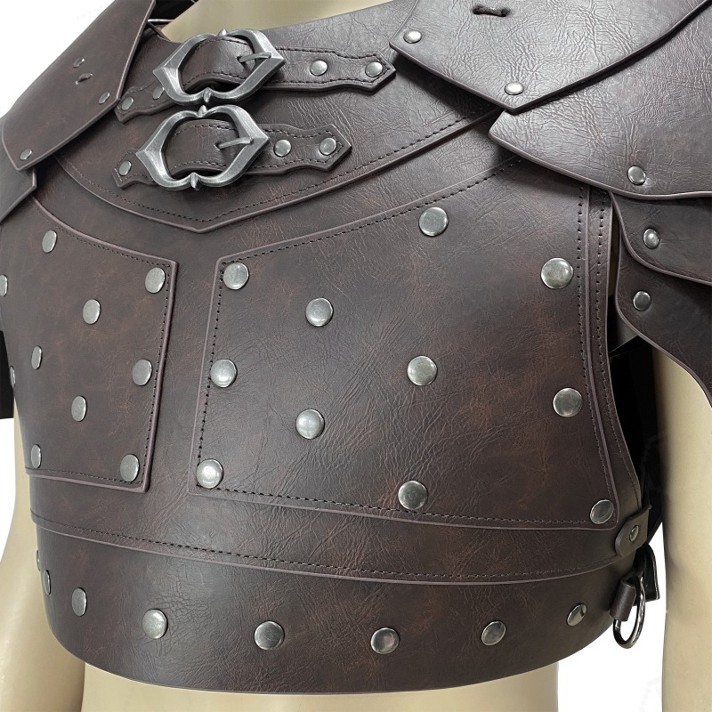 Medieval Studded Shoulder Ches - Prop For Cosplay incelemesi ve fiyatı