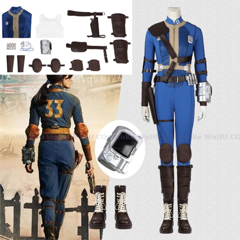 Fall Cos Out Lucy Cosplay Cost - Fallout Cosplay Prop incelemesi ve fiyatı