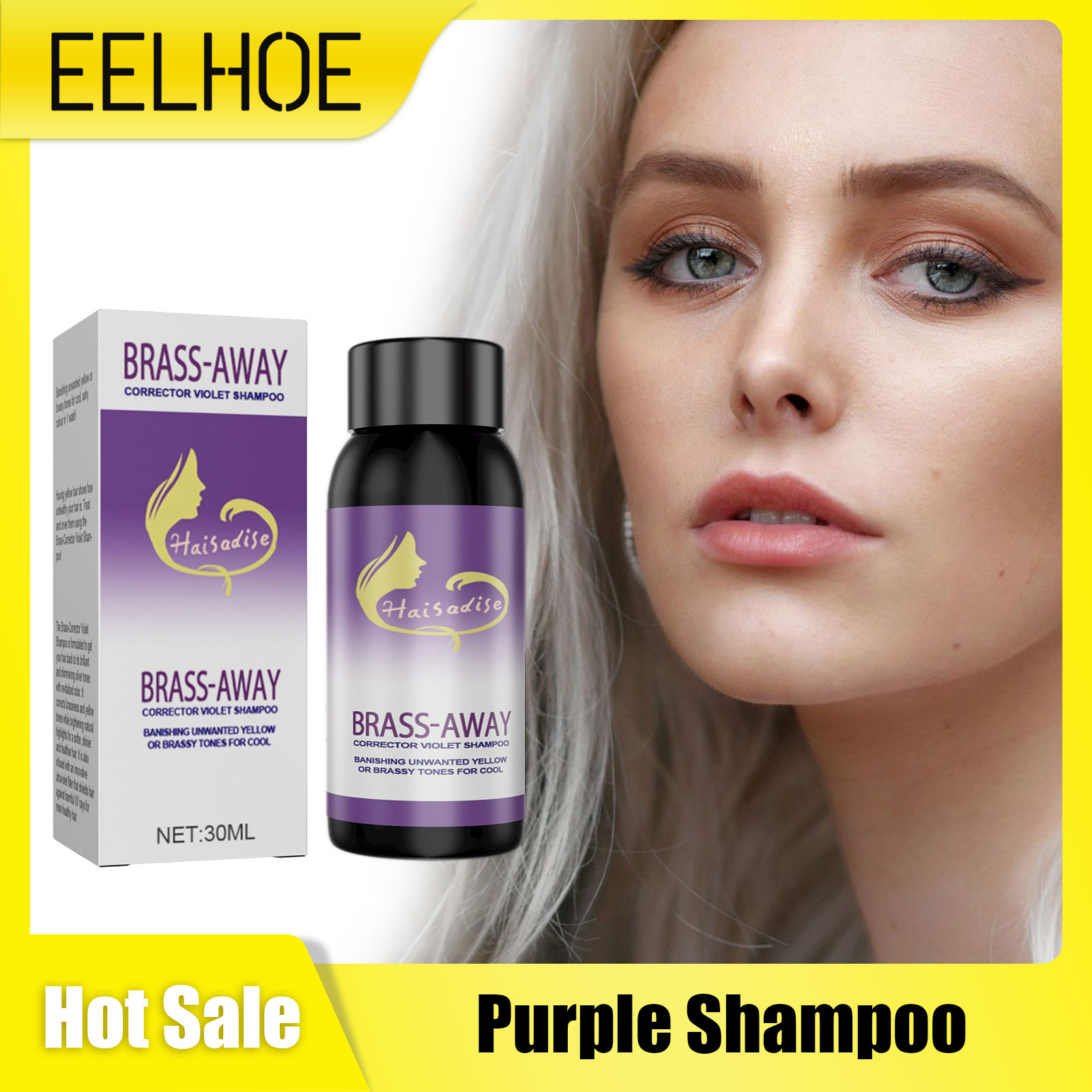EELHOE Purple Shampoo for Blon - Hair Spray Color incelemesi ve fiyatı