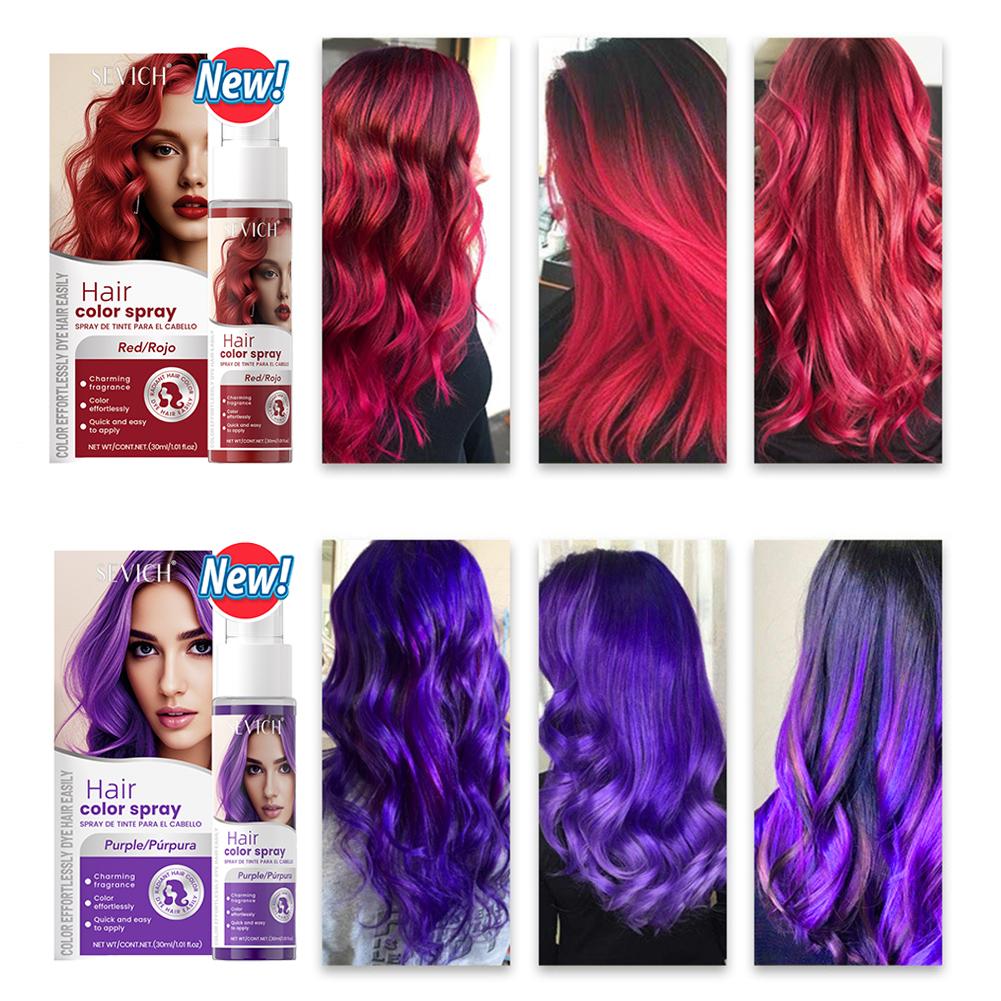 8 Colors Hair Color Spray Disp - Hair Spray Color incelemesi ve fiyatı