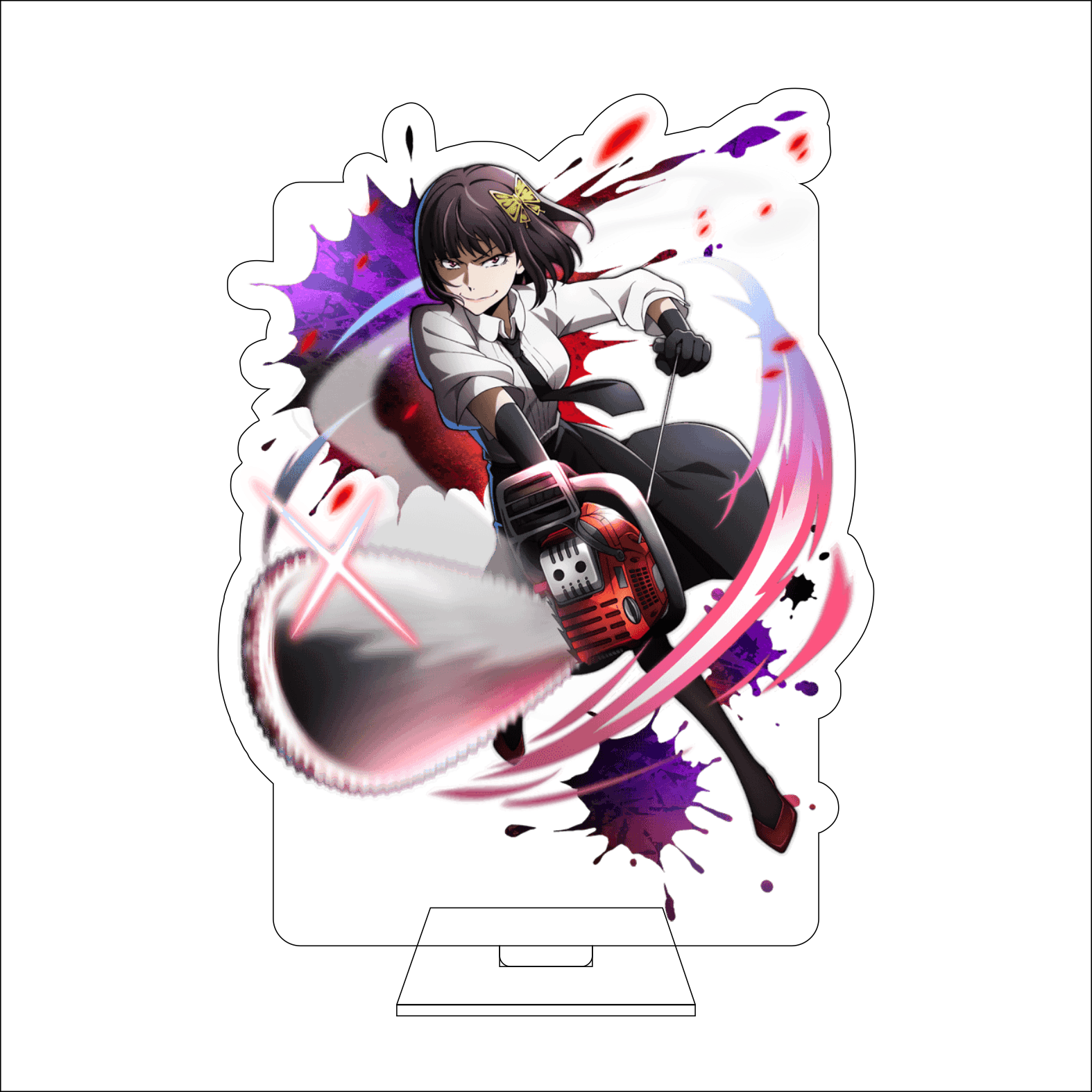16CM Anime Bungo Stray Dogs Co - Anime Cosplay Prop incelemesi ve fiyatı