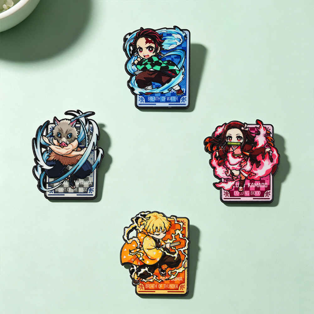 4pcs/set Cartoon Anime Pins Co - Cosplay Prop Bag incelemesi ve fiyatı