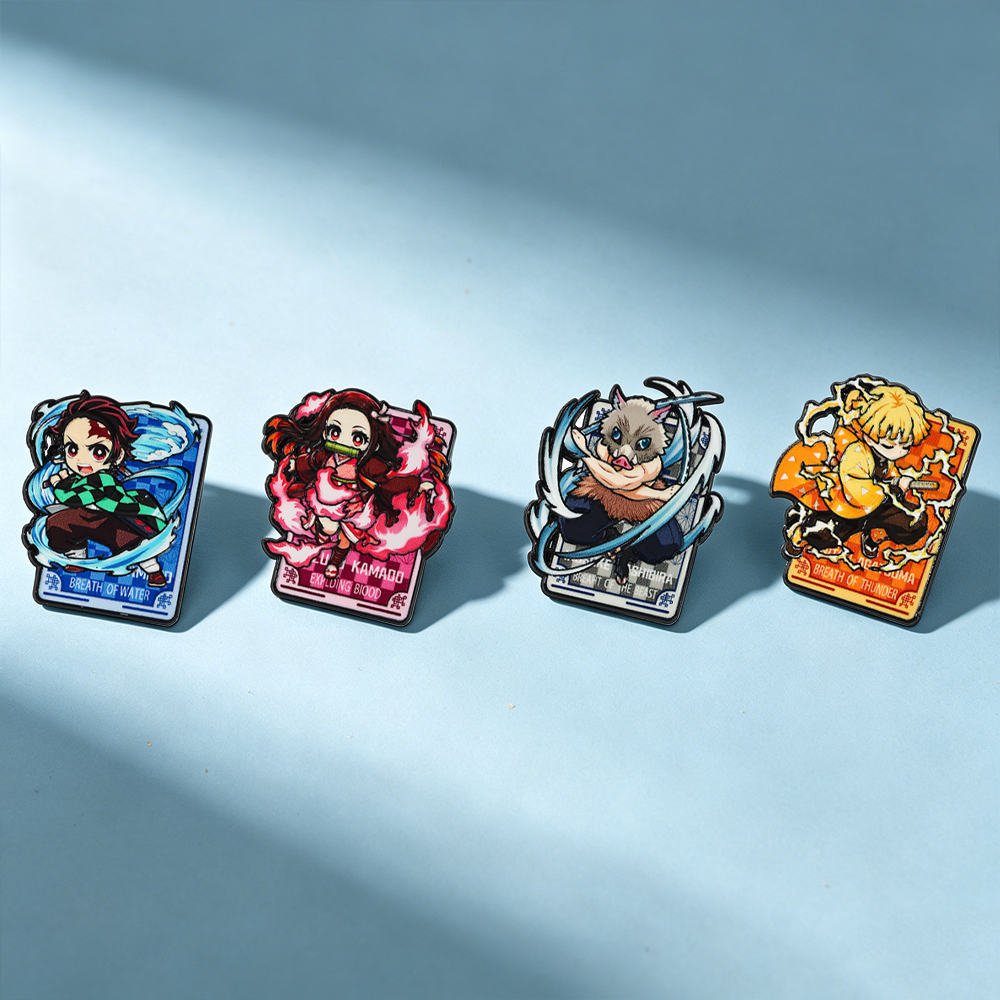 4pcs/set Cartoon Anime Pins Co - Cosplay Prop Bag incelemesi ve fiyatı