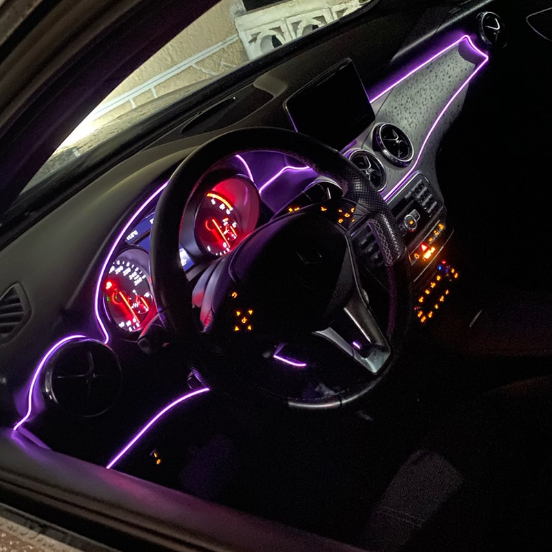 5m Car Interior Atmosphere Lig - Led El Wire incelemesi ve fiyatı