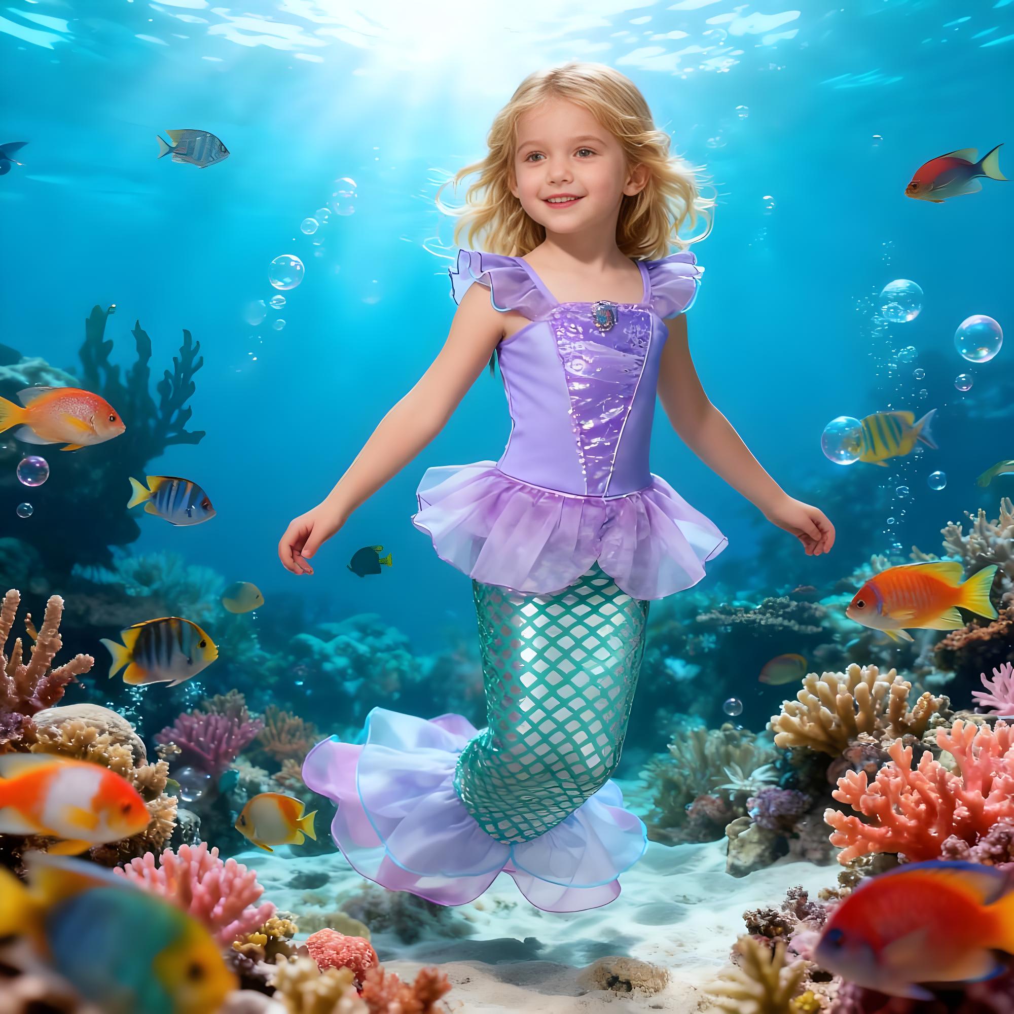 Summer Mermaid Birthday Party  - Briar Cosplay Prop incelemesi ve fiyatı