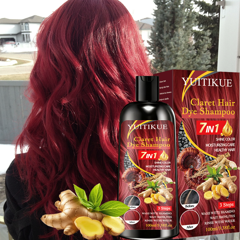 7 IN 1 Claret Hair Color Shamp - Hair Spray Color incelemesi ve fiyatı