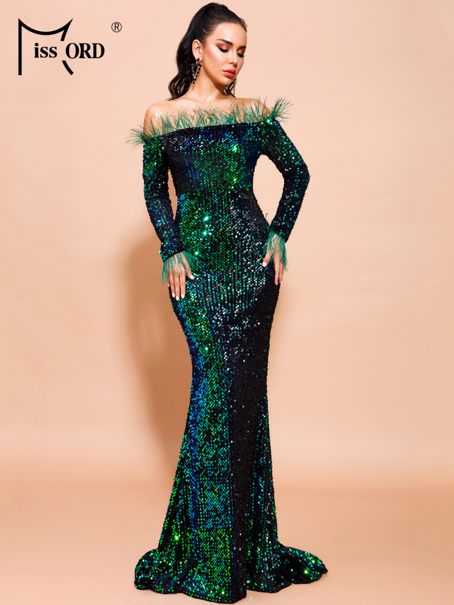 Missord Green Sequin Evening D - Briar Cosplay Prop incelemesi ve fiyatı