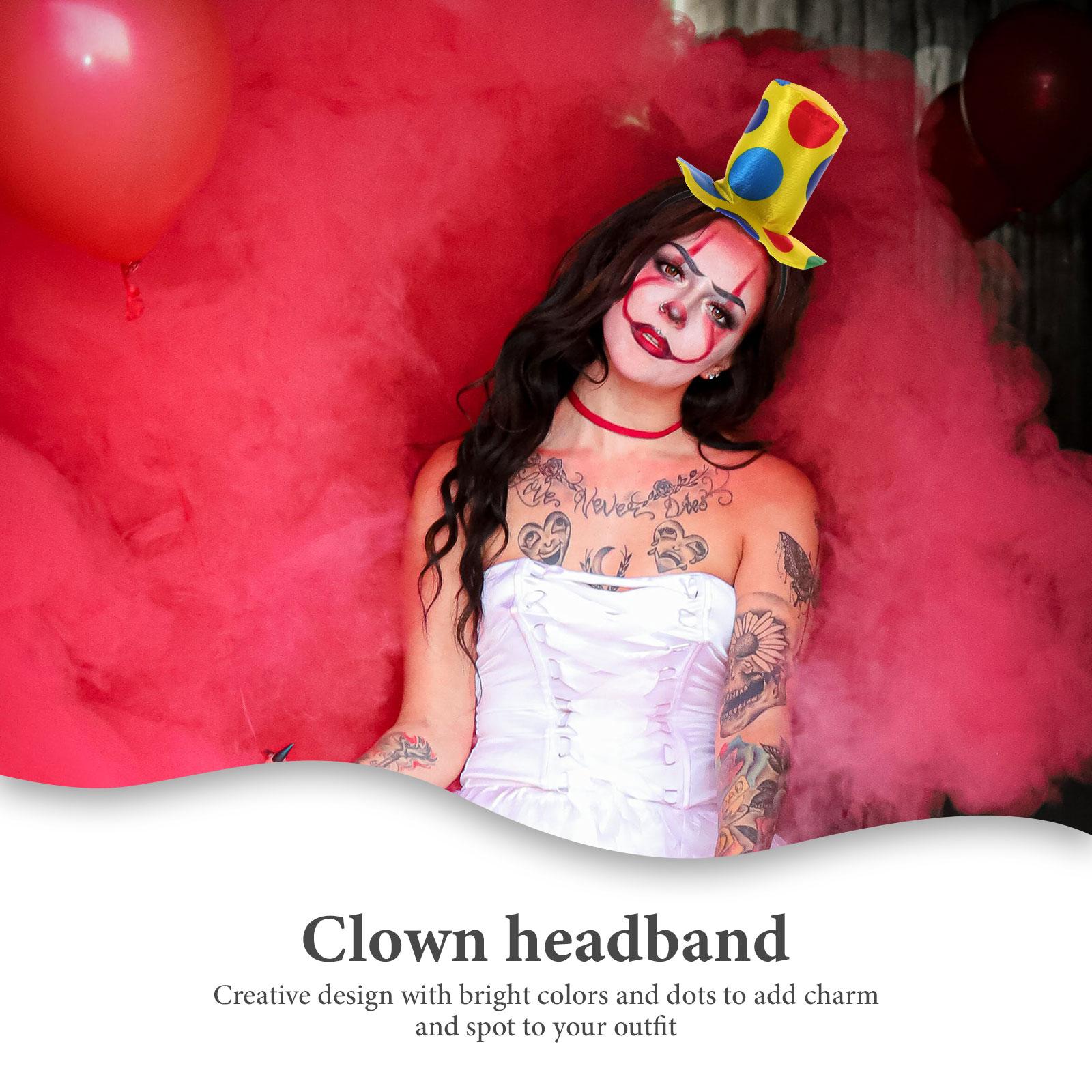 Clown Headband Hat Props Adjus - Briar Cosplay Prop incelemesi ve fiyatı