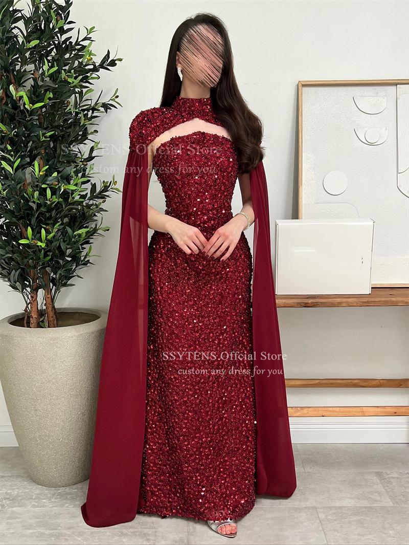 SSYTENS Elegant Red Formal Dre - Briar Cosplay Prop incelemesi ve fiyatı