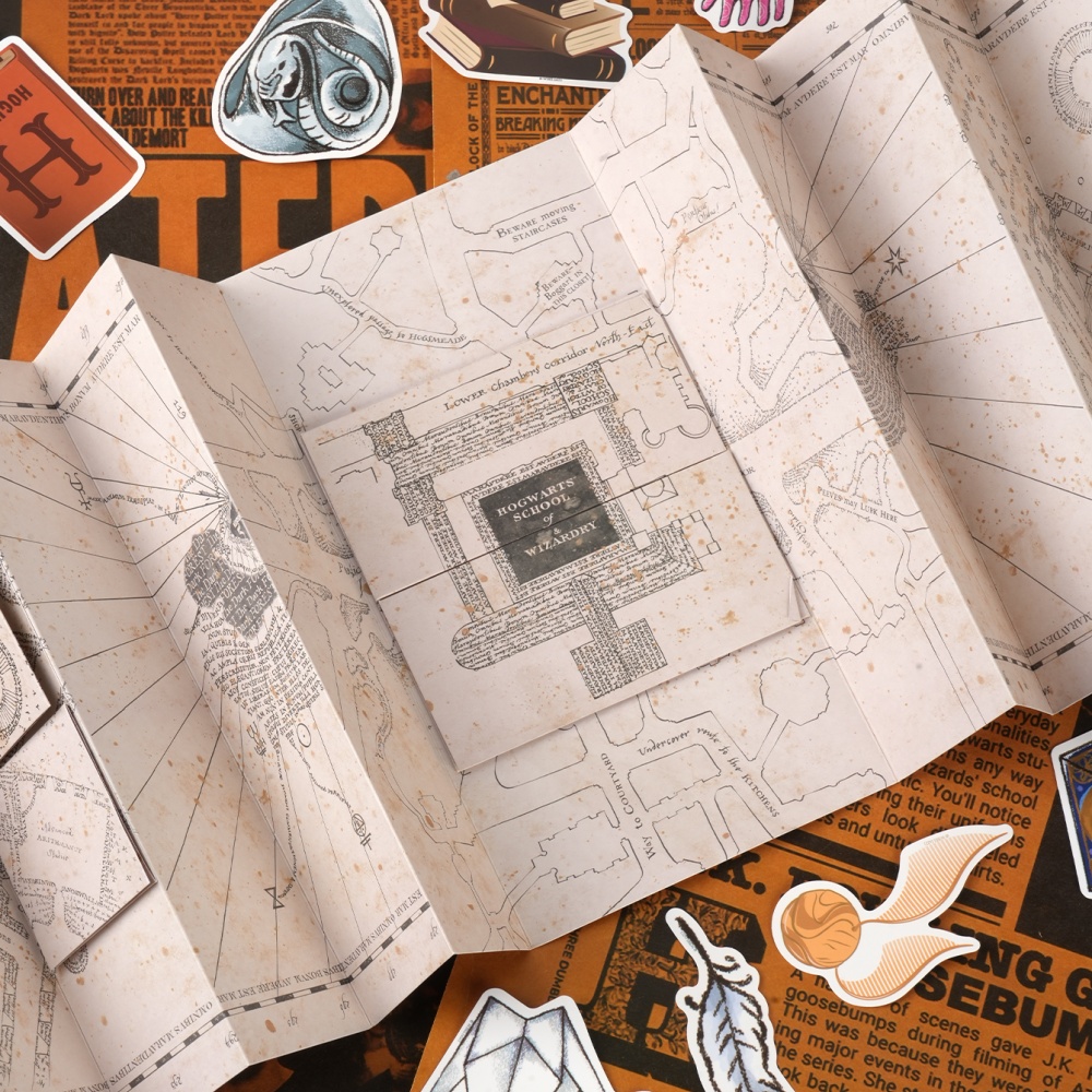 1PC Map Of The Marauder's Scho - Prop For Cosplay incelemesi ve fiyatı