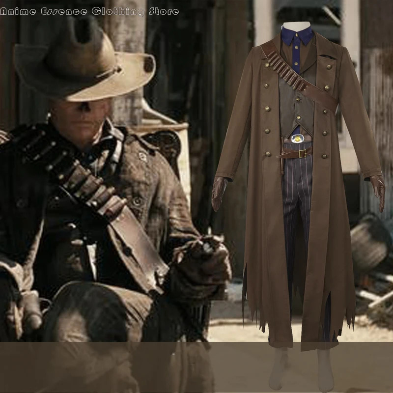 Fall Cos Cooper Howard Uniform - Fallout Cosplay Prop incelemesi ve fiyatı
